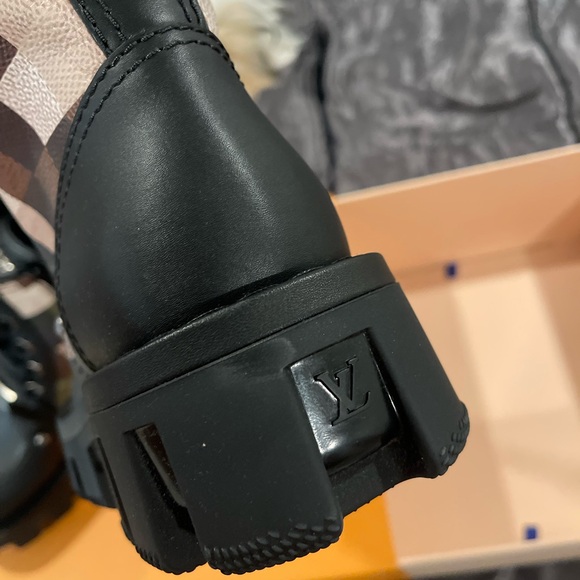 Brand New Louis Vuitton By Pharell Mens Combat Boots Size 8 - Picture 9 of 10